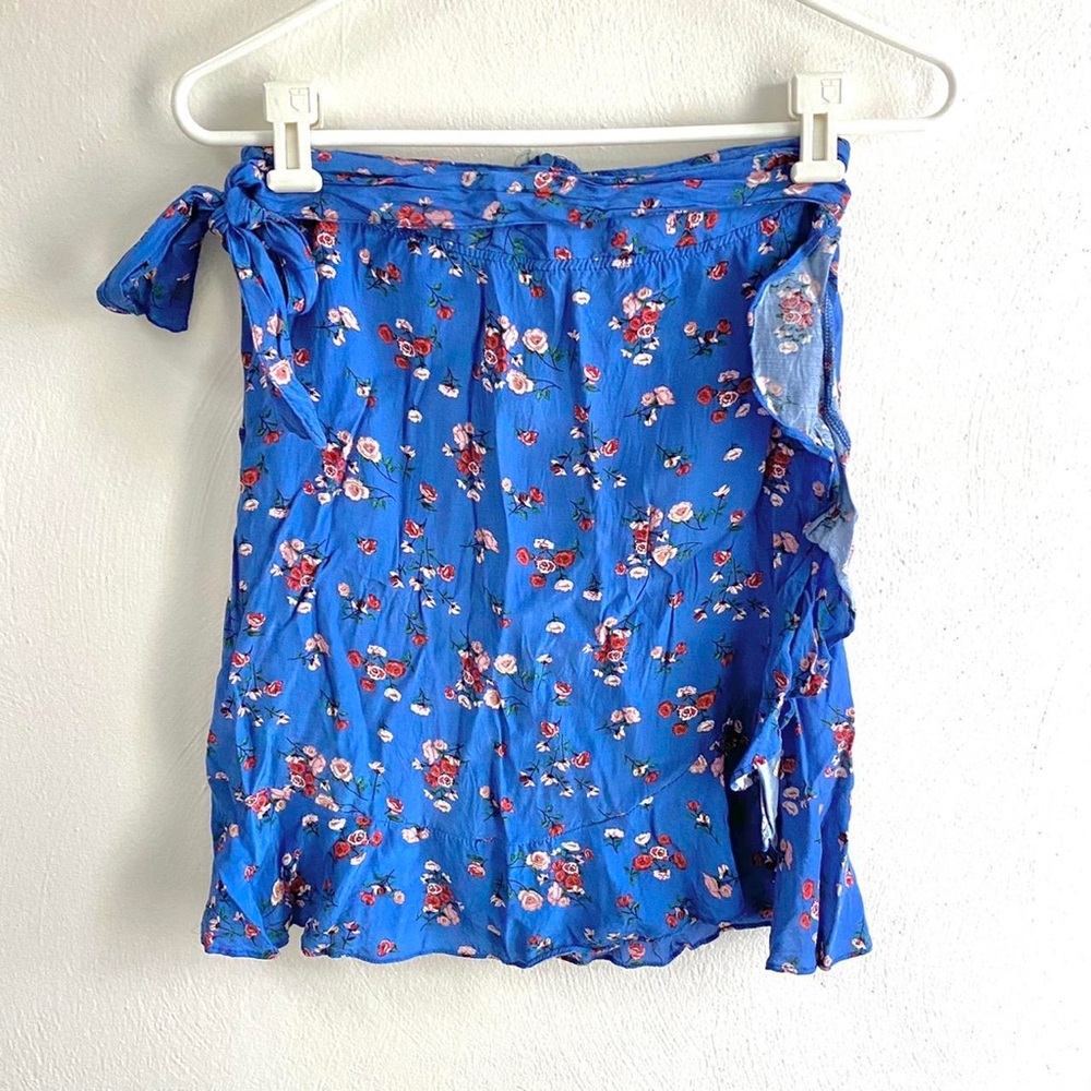 Club L floral wrap skirt